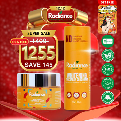 Whitening Bundle: Balm + Deo (Med/Light)