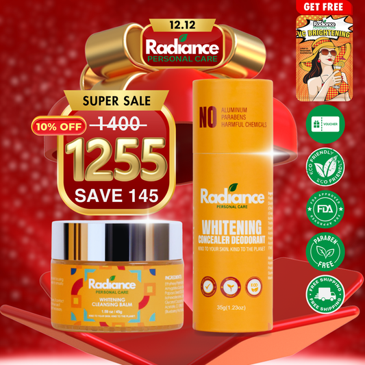 Whitening Bundle: Balm + Deo (Med/Light)