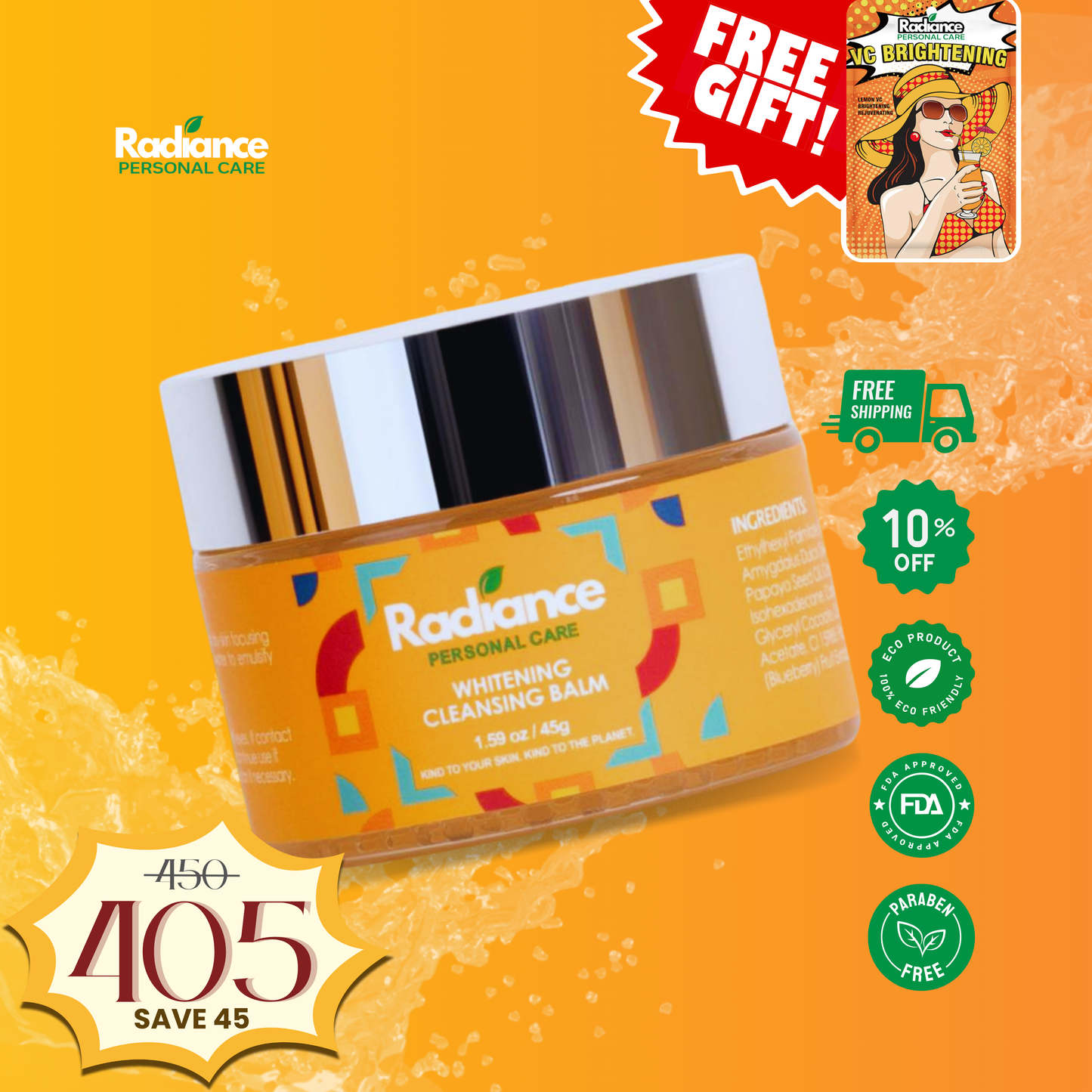 Whitening Cleansing Balm